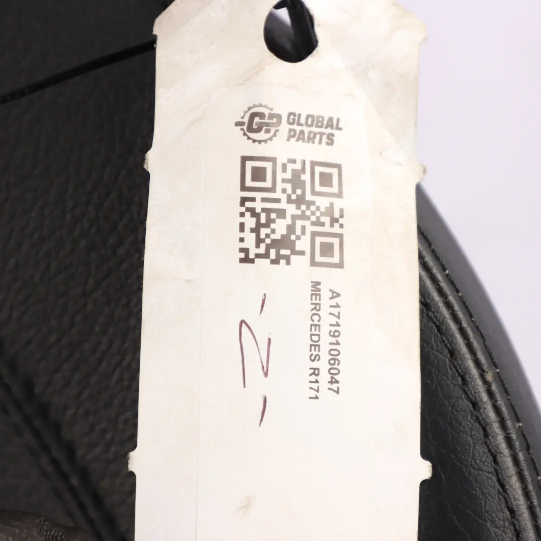 Front Seat Left N/S Interior Leather Nappa Black to Mercedes SLK R171 with Part number A1719106047 Mercedes SLK R171 Front Seat Left N/S Interior Leather Nappa Black - SKU A1719106047 - Part number A1719106047