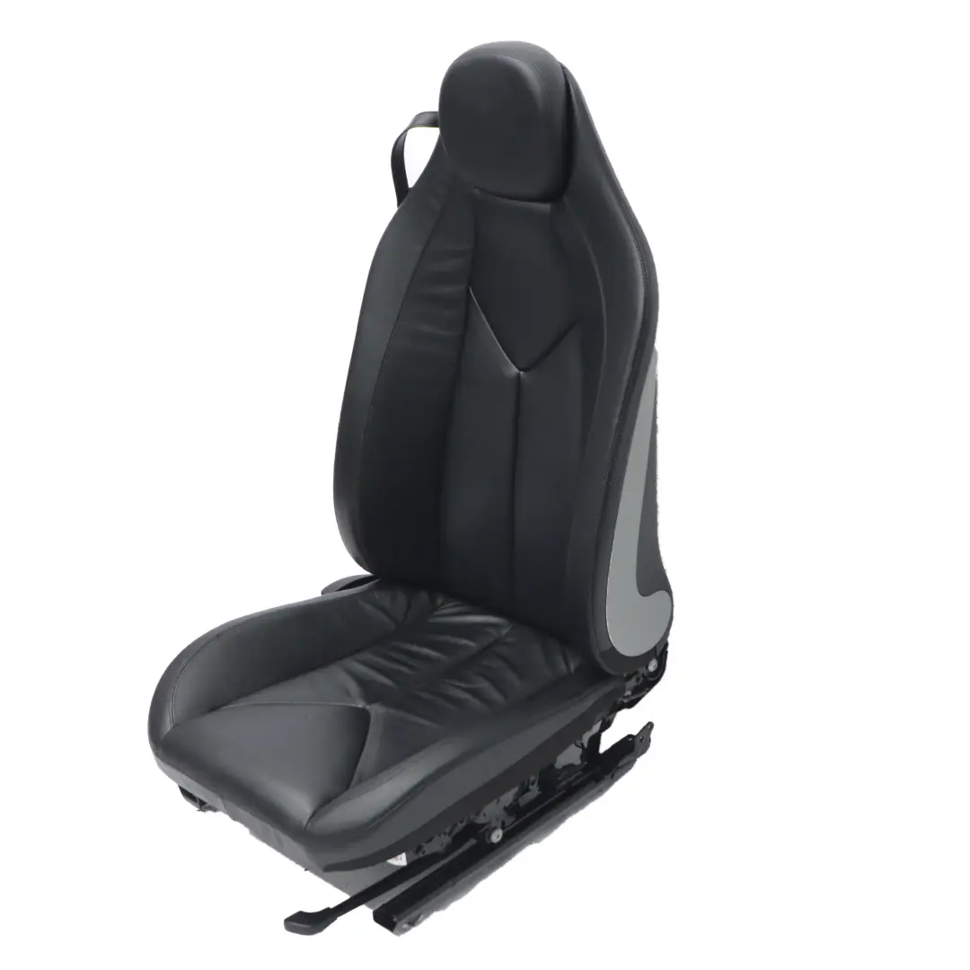 Asiento Delantero Derecho Interior Cuero Nappa Negro para Mercedes SLK R171 con número de pieza A1719107201 Mercedes SLK R171 Asiento Delantero Derecho Interior Cuero Nappa Negro - SKU A1719107201-3 - Número de pieza A1719107201
