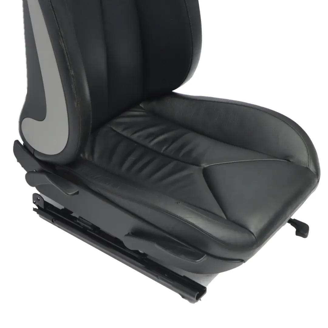 Asiento Delantero Derecho Interior Cuero Nappa Negro para Mercedes SLK R171 con número de pieza A1719107201 Mercedes SLK R171 Asiento Delantero Derecho Interior Cuero Nappa Negro - SKU A1719107201-3 - Número de pieza A1719107201