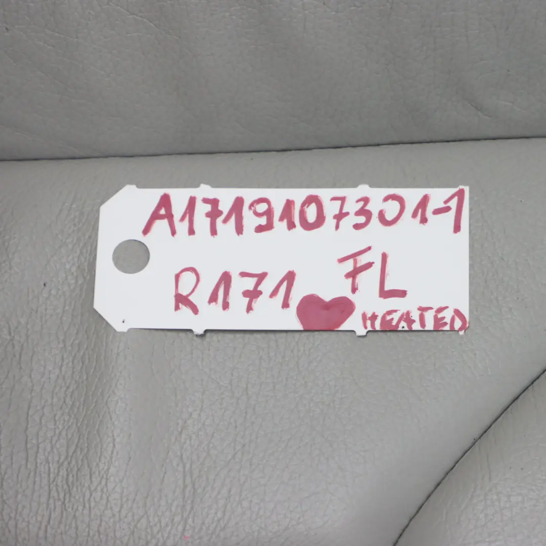 Vordersitz Mercedes R171 Rechts Beheizt Leder Nappa Schwarz Memory für mit Teilenummer A1719107301 Vordersitz Mercedes R171 Rechts Beheizt Leder Nappa Schwarz Memory - SKU A1719107301 - Teilenummer A1719107301