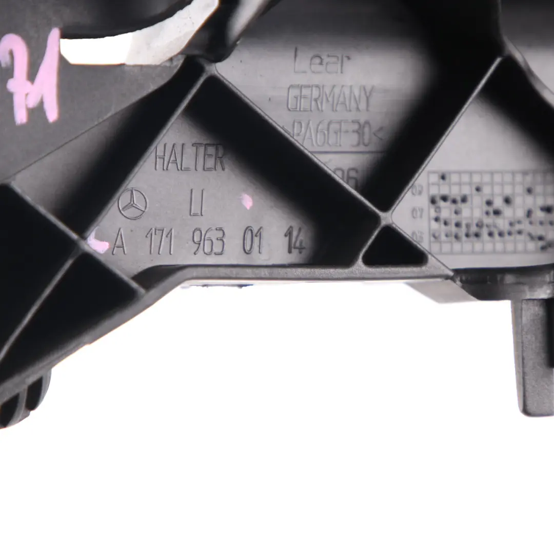 Luggage Partition Hardtop Mount Bracket Left N/S to Mercedes SLK R171 with Part number A1719630114 Mercedes SLK R171 Luggage Partition Hardtop Mount Bracket Left N/S - SKU A1719630114 - Part number A1719630114