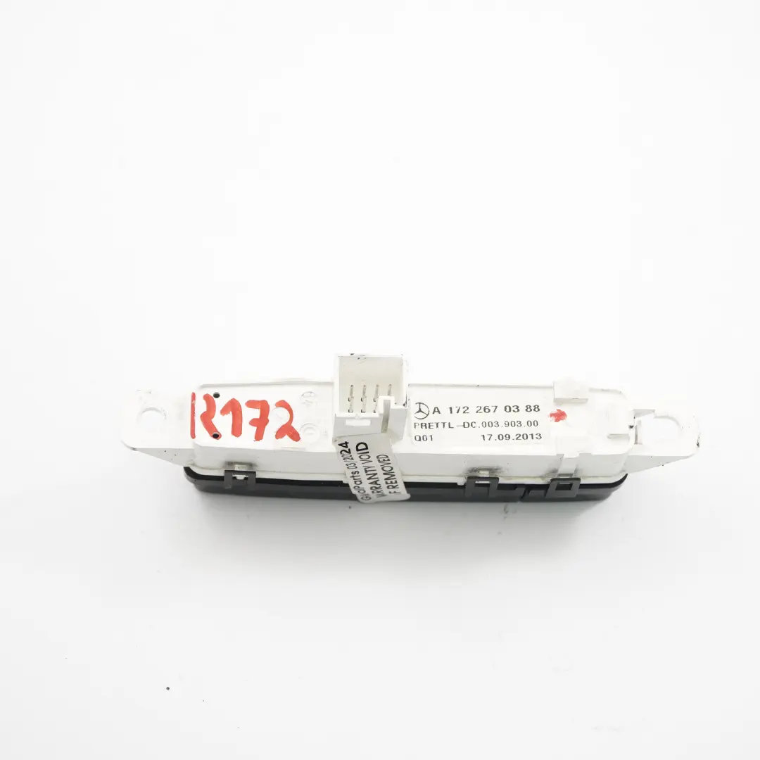 Automatikgetriebe Wählhebelanzeige für Mercedes SLK 172 Roadster mit Teilenummer A1722670388 Mercedes SLK 172 Roadster Automatikgetriebe Wählhebelanzeige - SKU A1722670388 - Teilenummer A1722670388