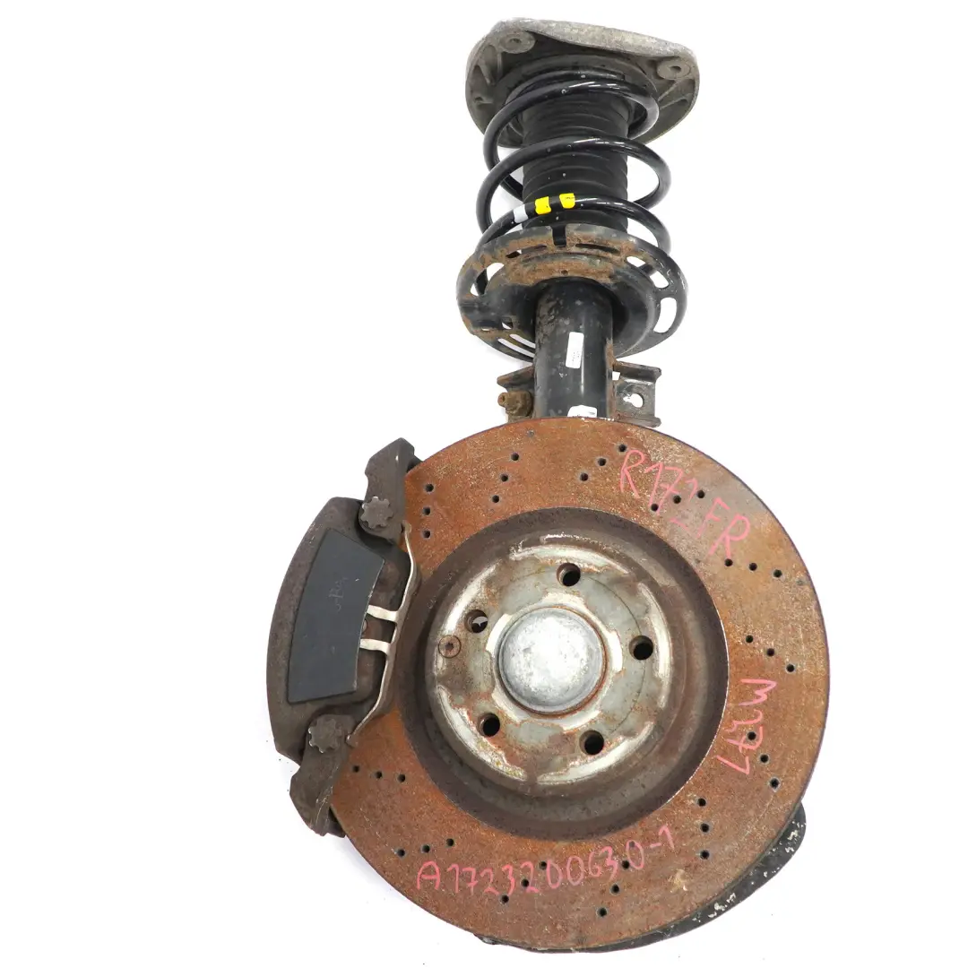 Front Right O/S Sports Suspension Leg Wheel Hub Brake Disc to Mercedes R172 SLK 200 with Part number A1723200630 Mercedes R172 SLK 200 Front Right O/S Sports Suspension Leg Wheel Hub Brake Disc - SKU A1723200630-1 - Part number A1723200630