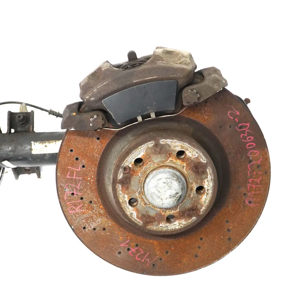 Mercedes R172 SLK 200 Front Left N/S Sports Suspension Leg Wheel Hub Brake Disc - SKU A1723200630-2 - Part number A1723200630