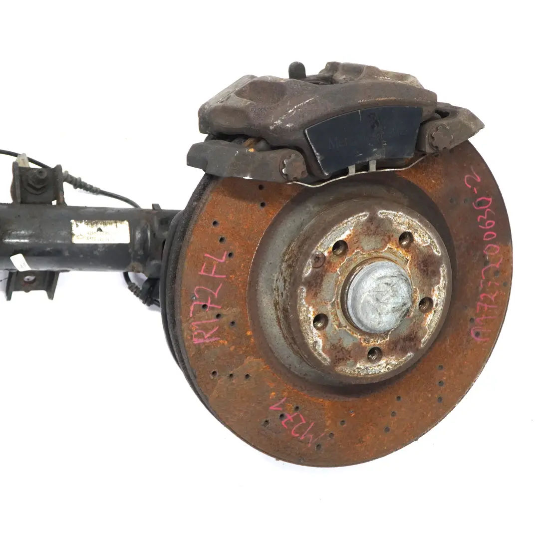 Mercedes SLK R172 Delantero Izquierdo Suspensión Pata Rueda Freno Disco Pinza - SKU A1723200630-2 - Número de pieza A1723200630