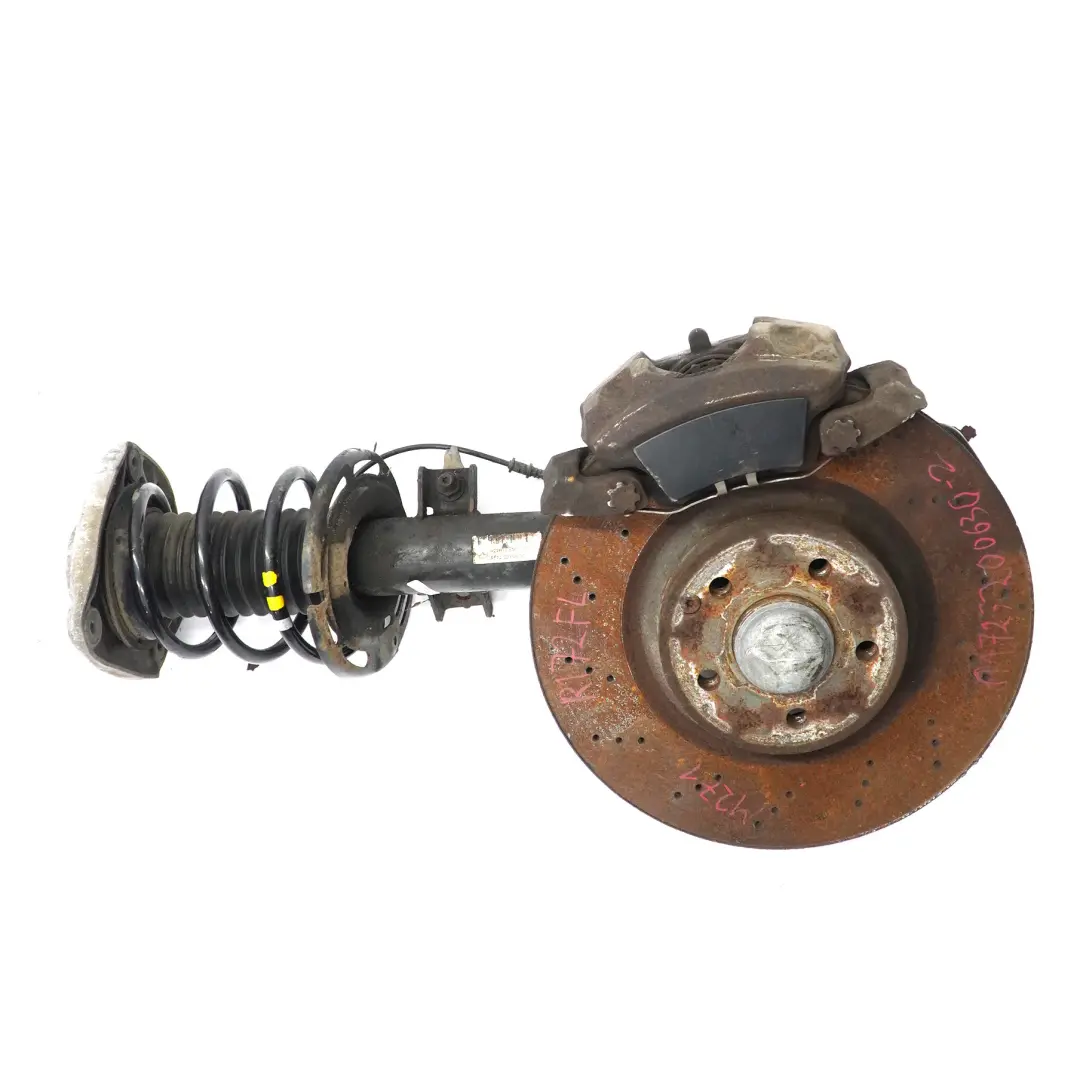 Mercedes SLK R172 Vorne Links Aufhängung Bein Radnabe Bremsscheibe Bremssattel - SKU A1723200630-2 - Teilenummer A1723200630
