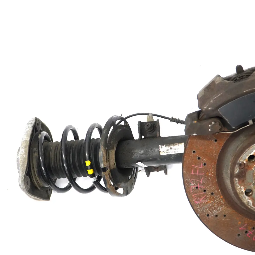 Mercedes SLK R172 Delantero Izquierdo Suspensión Pata Rueda Freno Disco Pinza - SKU A1723200630-2 - Número de pieza A1723200630