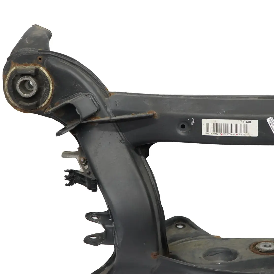 Eje Trasero Cuna Subchasis Soporte de Suspensión para Mercedes SLK R172 con número de pieza A1723500908 Mercedes SLK R172 Eje Trasero Cuna Subchasis Soporte de Suspensión - SKU A1723500908 - Número de pieza A1723500908