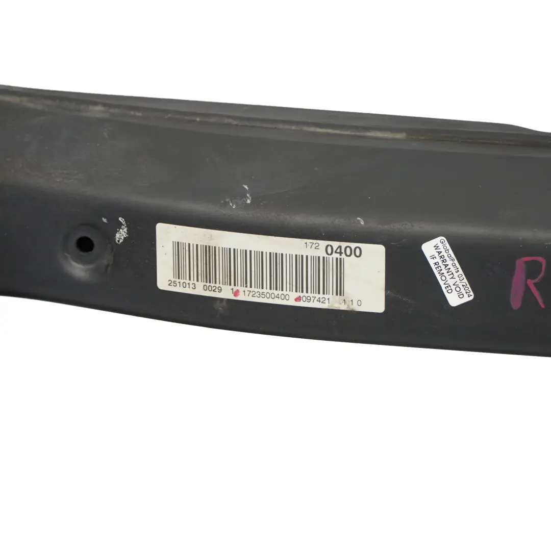 Eje Trasero Cuna Subchasis Soporte de Suspensión para Mercedes SLK R172 con número de pieza A1723500908 Mercedes SLK R172 Eje Trasero Cuna Subchasis Soporte de Suspensión - SKU A1723500908 - Número de pieza A1723500908