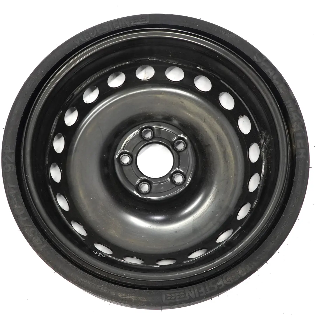 Mercedes R172 Stahl Kompakt Ersatzrad Stahl R17 4,5J Reifen 145/70 - SKU A1724000002 - Teilenummer A1724000002