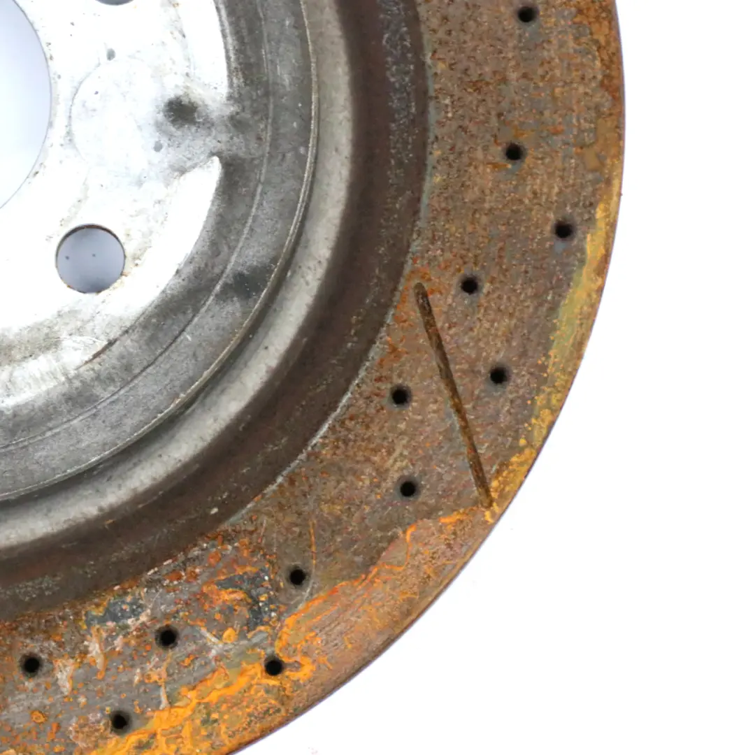 Mercedes r172 Brake Disc Set Rear Left Right Wheel N/O/S Perforated Braking Unit - SKU A1724230112 - Part number A1724230112