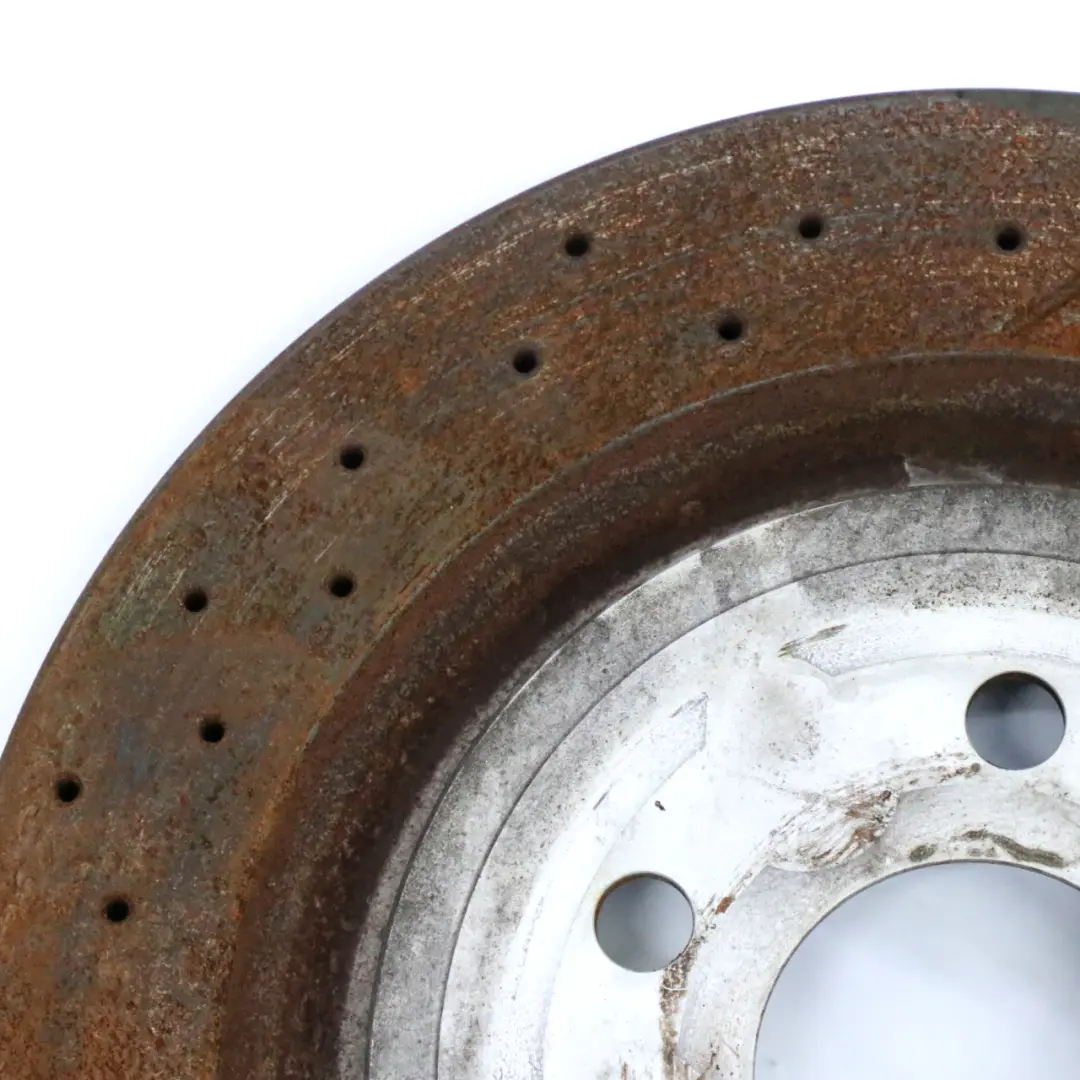 Mercedes r172 Brake Disc Set Rear Left Right Wheel N/O/S Perforated Braking Unit - SKU A1724230112 - Part number A1724230112