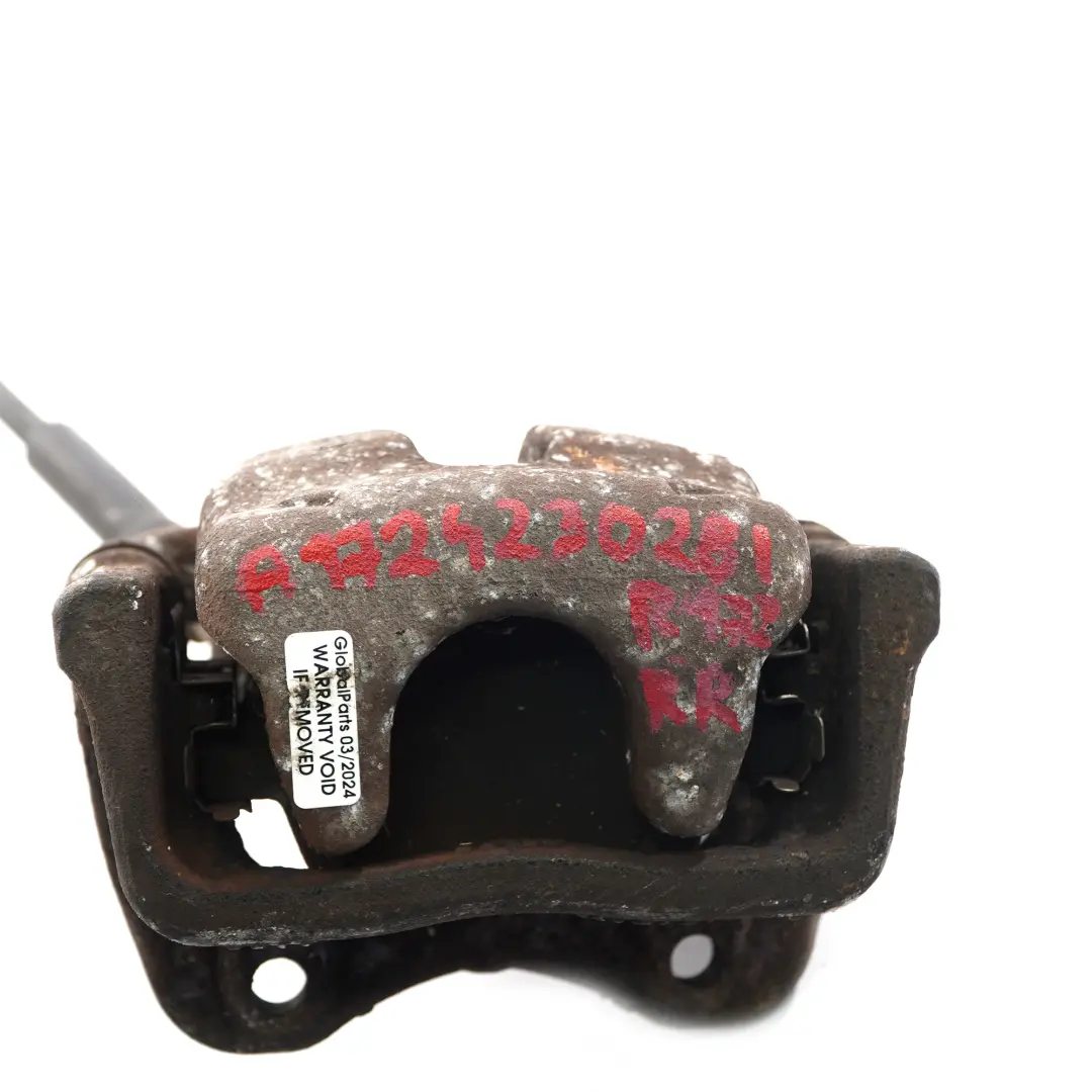 pinza de freno trasero derecho unidad de freno para Mercedes R172 con número de pieza A1724230281 Mercedes R172 pinza de freno trasero derecho unidad de freno - SKU A1724230281 - Número de pieza A1724230281
