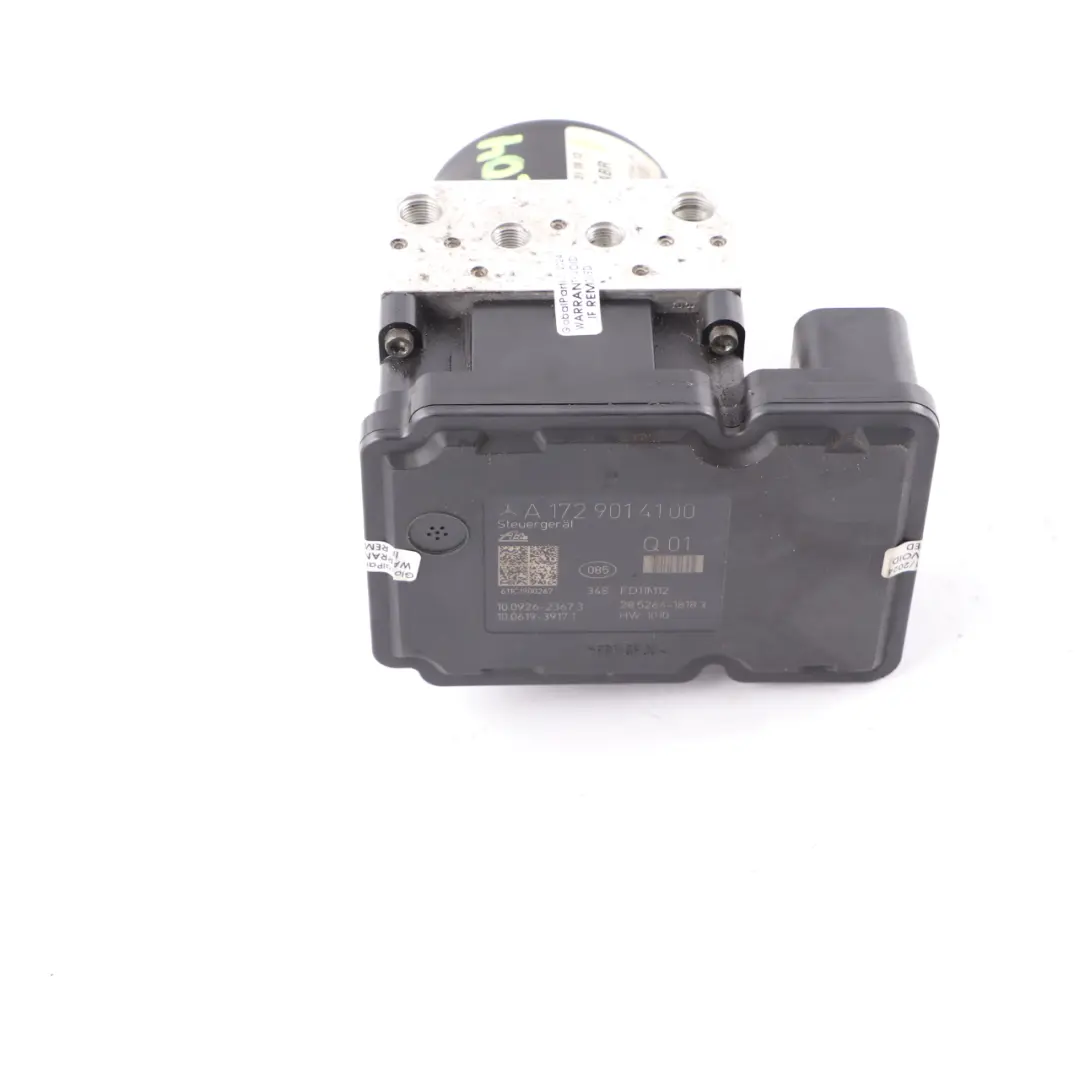 Mercedes W204 Bomba Freno ABS ESP Frenado Hidráulico A1729014100 - SKU A1724313812 - Número de pieza A1724313812