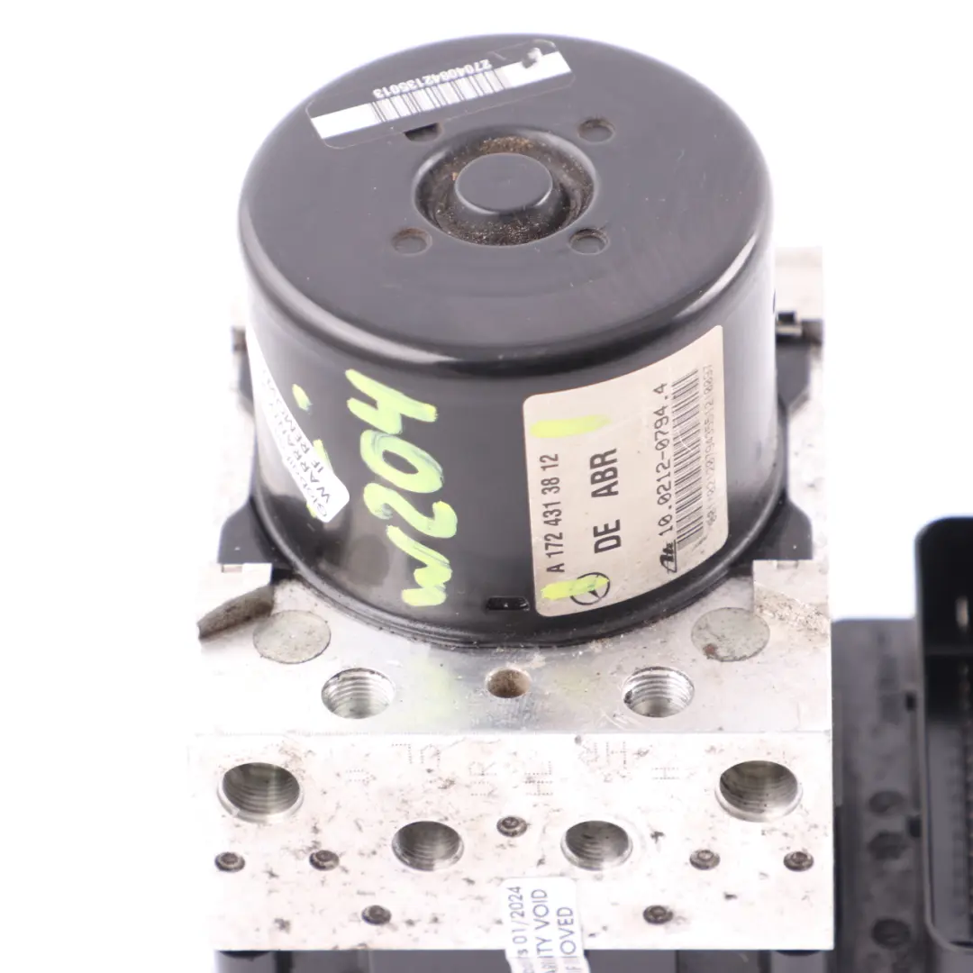 Brake Pump ABS ESP Hydraulic Braking Unit A1729014100 to Mercedes W204 with Part number A1724313812 Mercedes W204 Brake Pump ABS ESP Hydraulic Braking Unit A1729014100 - SKU A1724313812 - Part number A1724313812