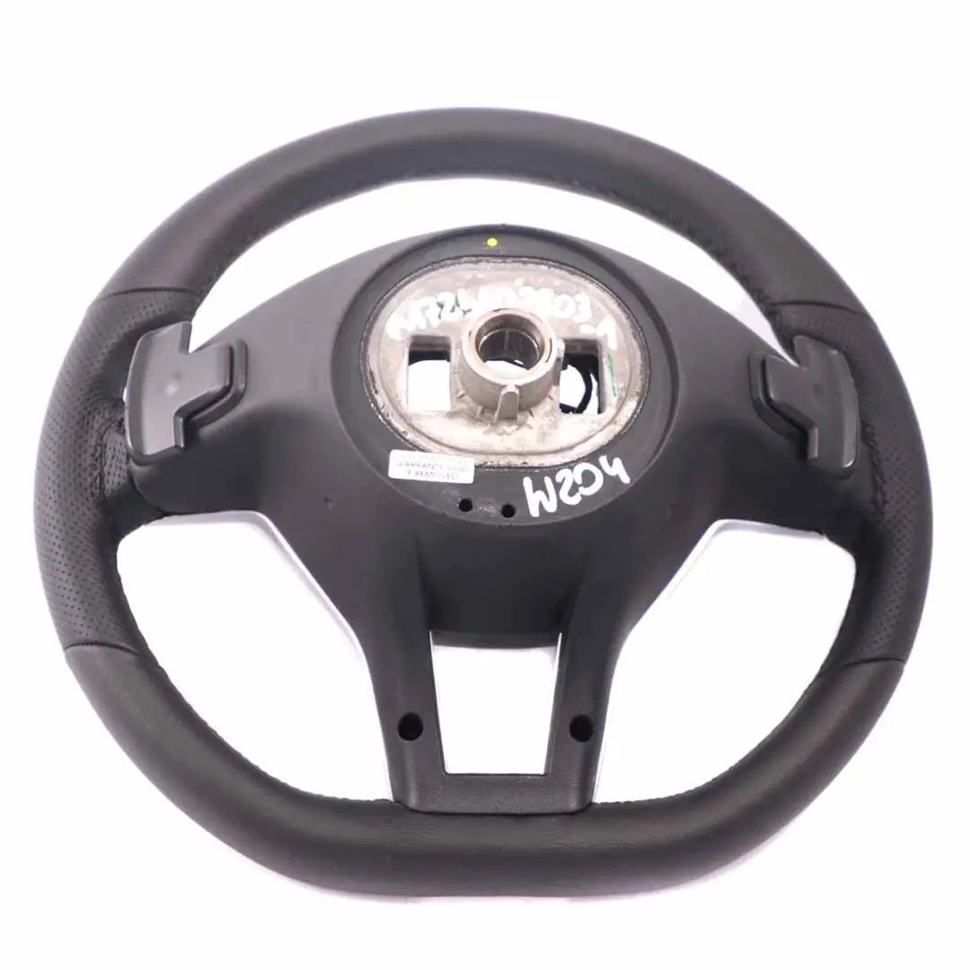 Mercedes W204 W212 NEU Leder Schwarz Sport Lenkrad Sportlenkrad Schaltwippen - SKU A1724602803-1 - Teilenummer A1724602803