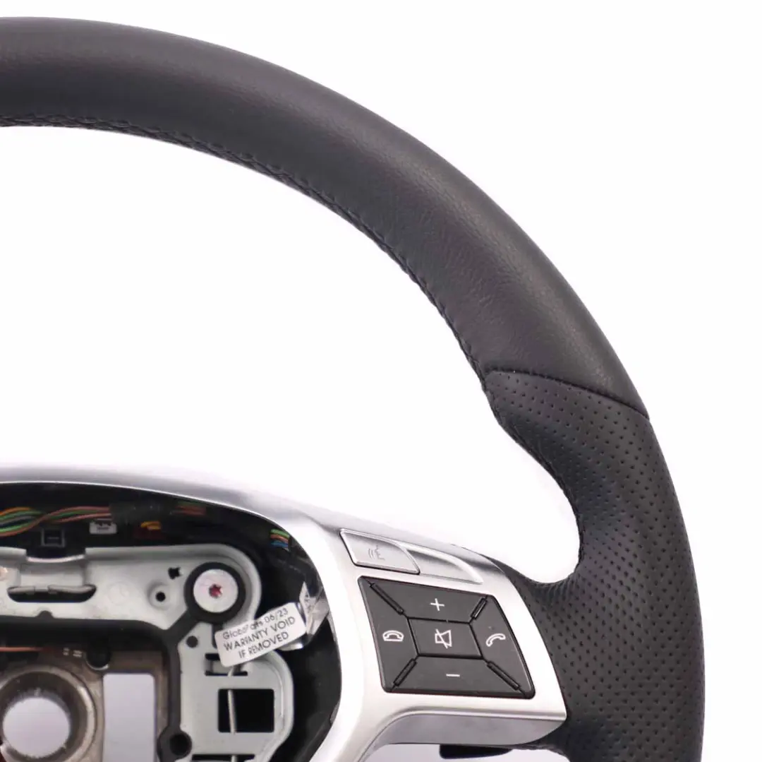 Volante Mercedes W204 W207 W212 W218 NUEVO Cuero Negro Sport Paddle Shift - SKU A1724602803-1 - Número de pieza A1724602803