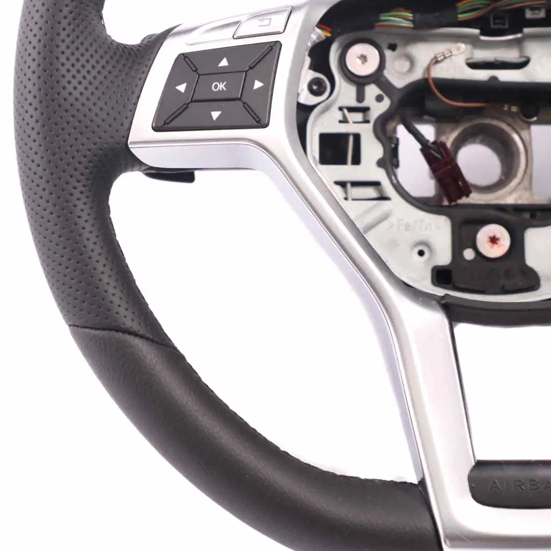  Volant Mercedes W204 W207 W212 W218 NEUF Cuir Noir Sport Paddle Shift - SKU A1724602803-1 - Numéro de pièce A1724602803