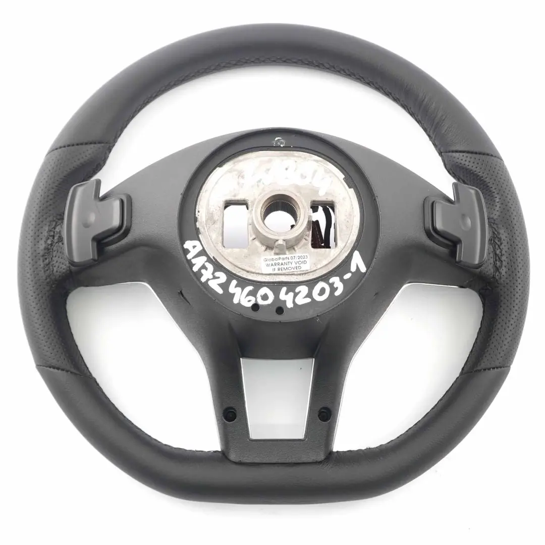 Volante Mercedes W204 W212 AMG Sport NUEVO Cuero Negro Cambio Marchas Deportivo - SKU A1724604203-1 - Número de pieza A1724604203