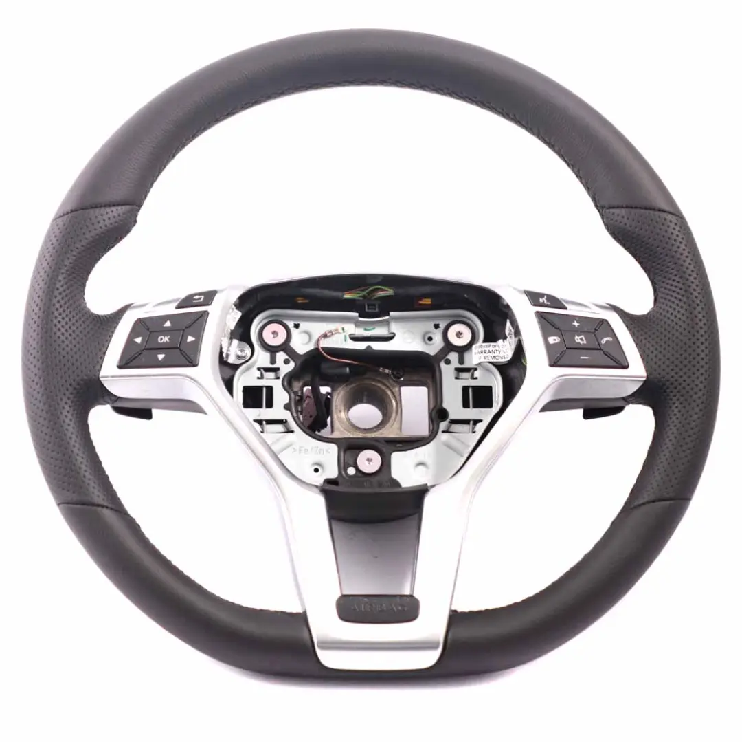Steering Wheel Mercedes W176 W204 C207 W212 NEW Black Leather Sport Paddle Shift to with Part number A1724608803 Steering Wheel Mercedes W176 W204 C207 W212 NEW Black Leather Sport Paddle Shift - SKU A1724608803-1 - Part number A1724608803