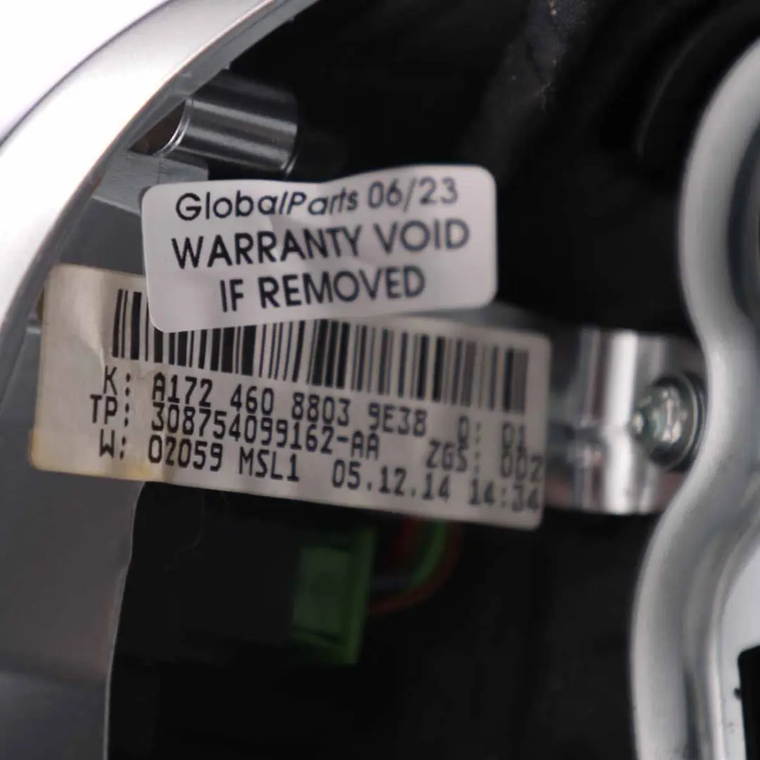 Mercedes W176 W204 C207 W212 NEUF Cuir Noir Sport Volant Paddle Shift - SKU A1724608803-1 - Numéro de pièce A1724608803