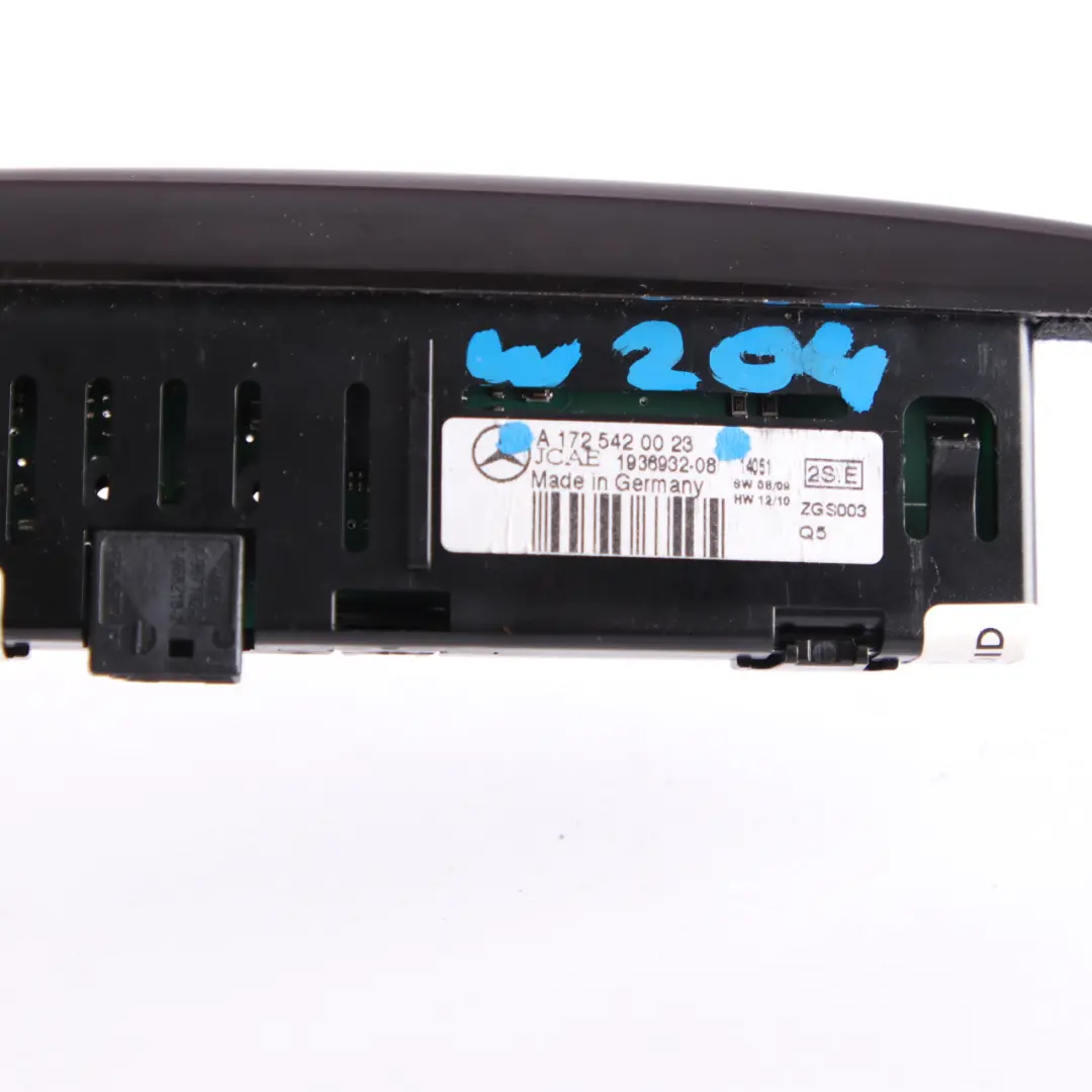 Mercedes W176 W204 W246 Einparkhilfe Vorne Displaysteuerung PDC - SKU A1725420023 - Teilenummer A1725420023