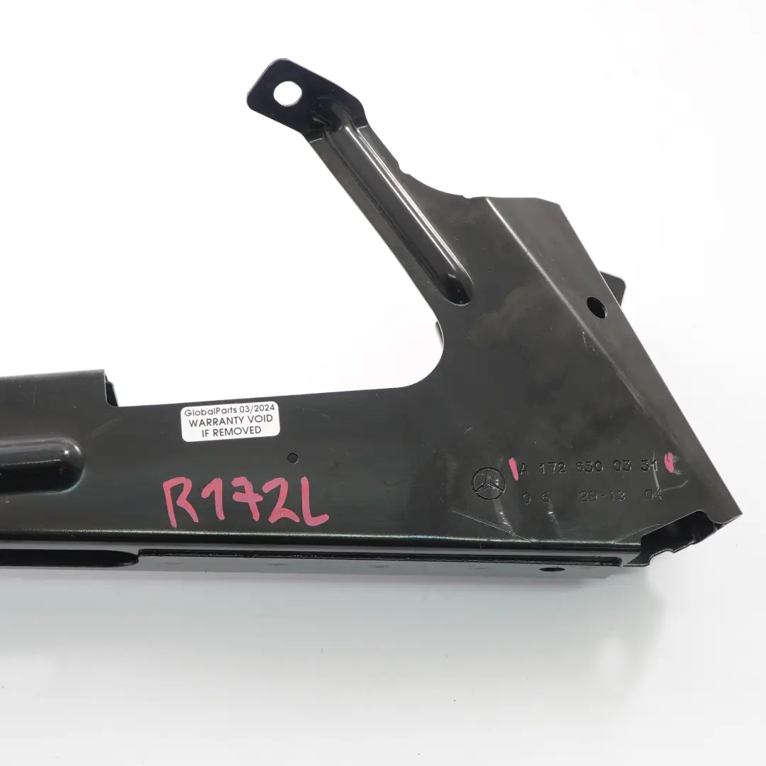 Supporto bagagliaio sinistro per Mercedes SLK R172 con numero di parte A1726300331 Mercedes SLK R172 Supporto bagagliaio sinistro - SKU A1726300331 - Numero di parte A1726300331