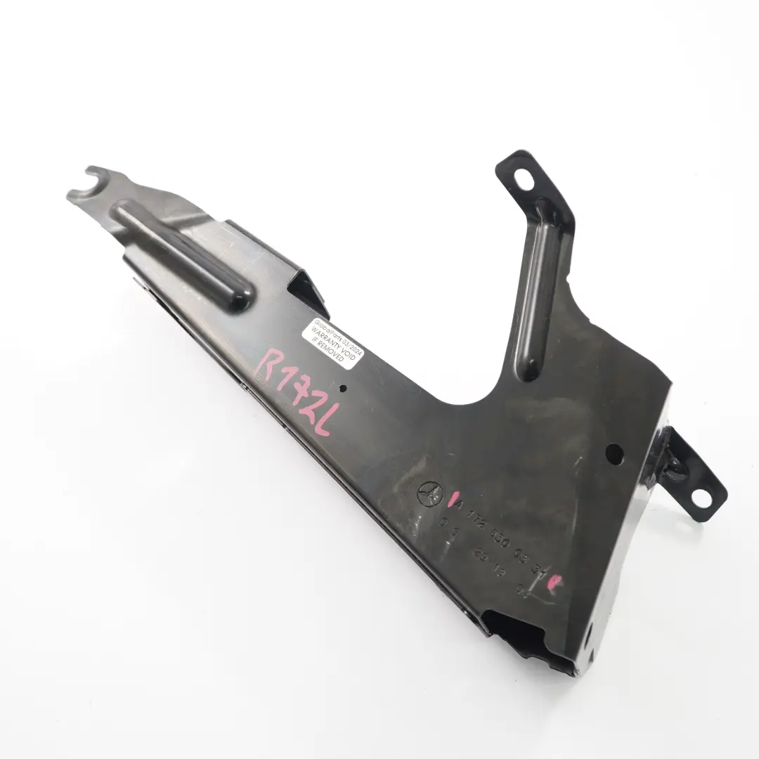 Supporto bagagliaio sinistro per Mercedes SLK R172 con numero di parte A1726300331 Mercedes SLK R172 Supporto bagagliaio sinistro - SKU A1726300331 - Numero di parte A1726300331