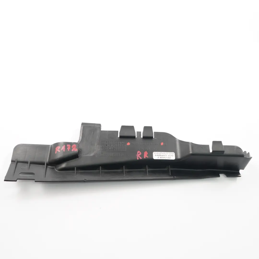 Mercedes SLK R172 Roadster Finestrino laterale posteriore destro Supporto - SKU A1726390243 - Numero di parte A1726390243