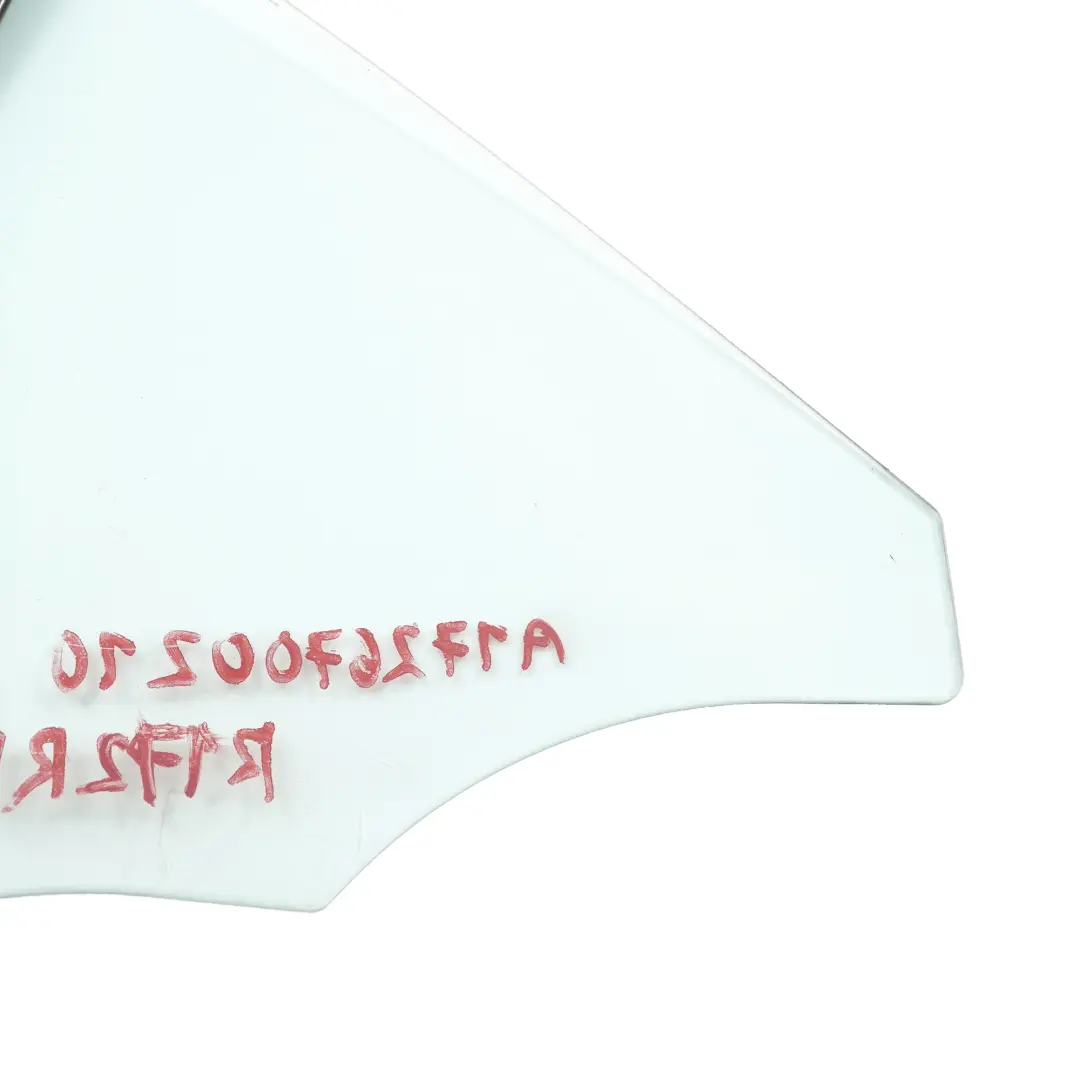 Side Window Glass Rear Right O/S AS2 to Mercedes SLK R172 Convertible with Part number A1726700210 Mercedes SLK R172 Convertible Side Window Glass Rear Right O/S AS2 - SKU A1726700210 - Part number A1726700210