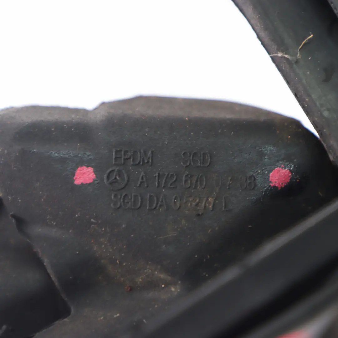 Mercedes SLK R172 Uszczelka Zewnętrzna Tylnej Lewej Szyby - SKU A1726700738 - Numer Części A1726700738