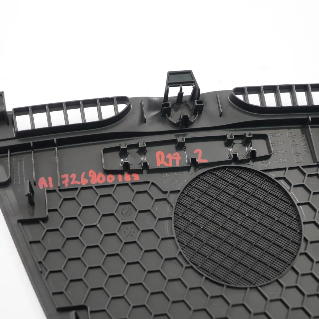 Bocchetta Aria Cruscotto Centro Grill Nero per Mercedes SLK R172 con numero di parte A1726800189 Mercedes SLK R172 Bocchetta Aria Cruscotto Centro Grill Nero - SKU A1726800189 - Numero di parte A1726800189