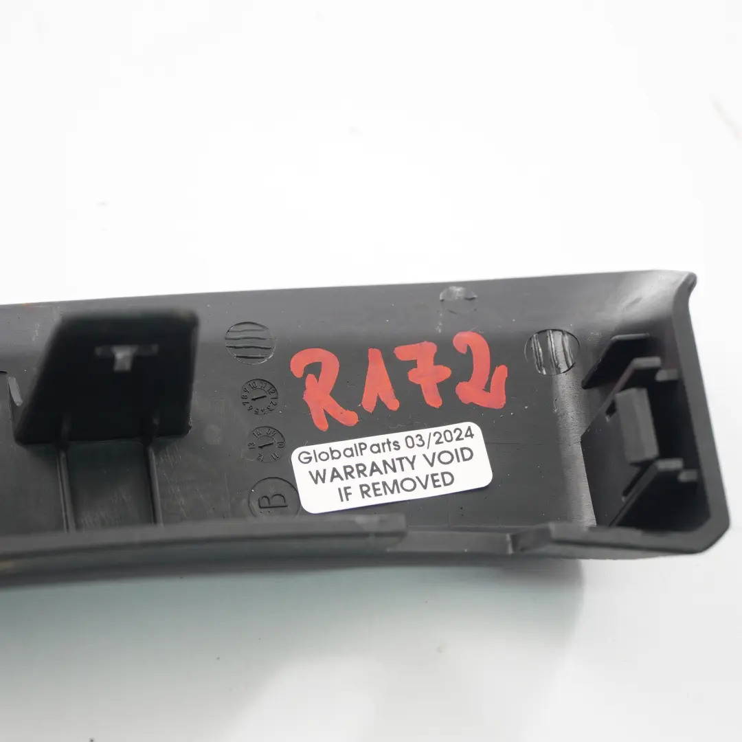 Central Reposabrazos Bisagra Cubierta para Mercedes SLK R172 Roadster con número de pieza A1726801889 Mercedes SLK R172 Roadster Central Reposabrazos Bisagra Cubierta - SKU A1726801889 - Número de pieza A1726801889