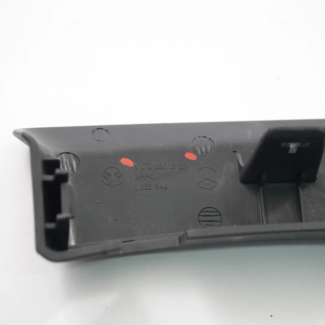 Mercedes SLK R172 Roadster Copribracciolo Console Centrale - SKU A1726801889 - Numero di parte A1726801889