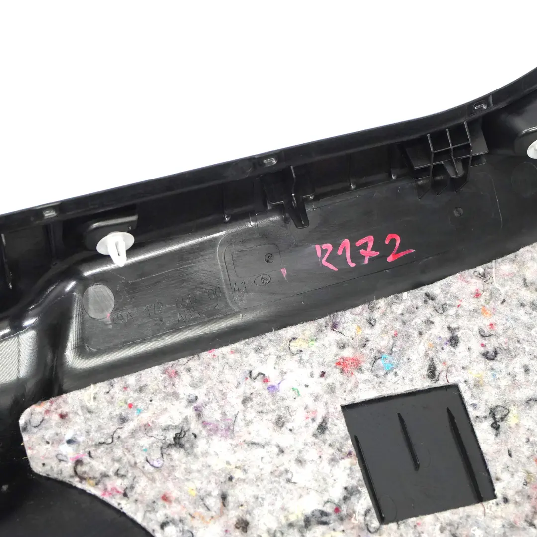 Panneau d'habillage de seuil de chargement de coffre pour Mercedes R172 à propos du numéro de pièce A1726900041 Mercedes R172 Panneau d'habillage de seuil de chargement de coffre - SKU A1726900041 - Numéro de pièce A1726900041