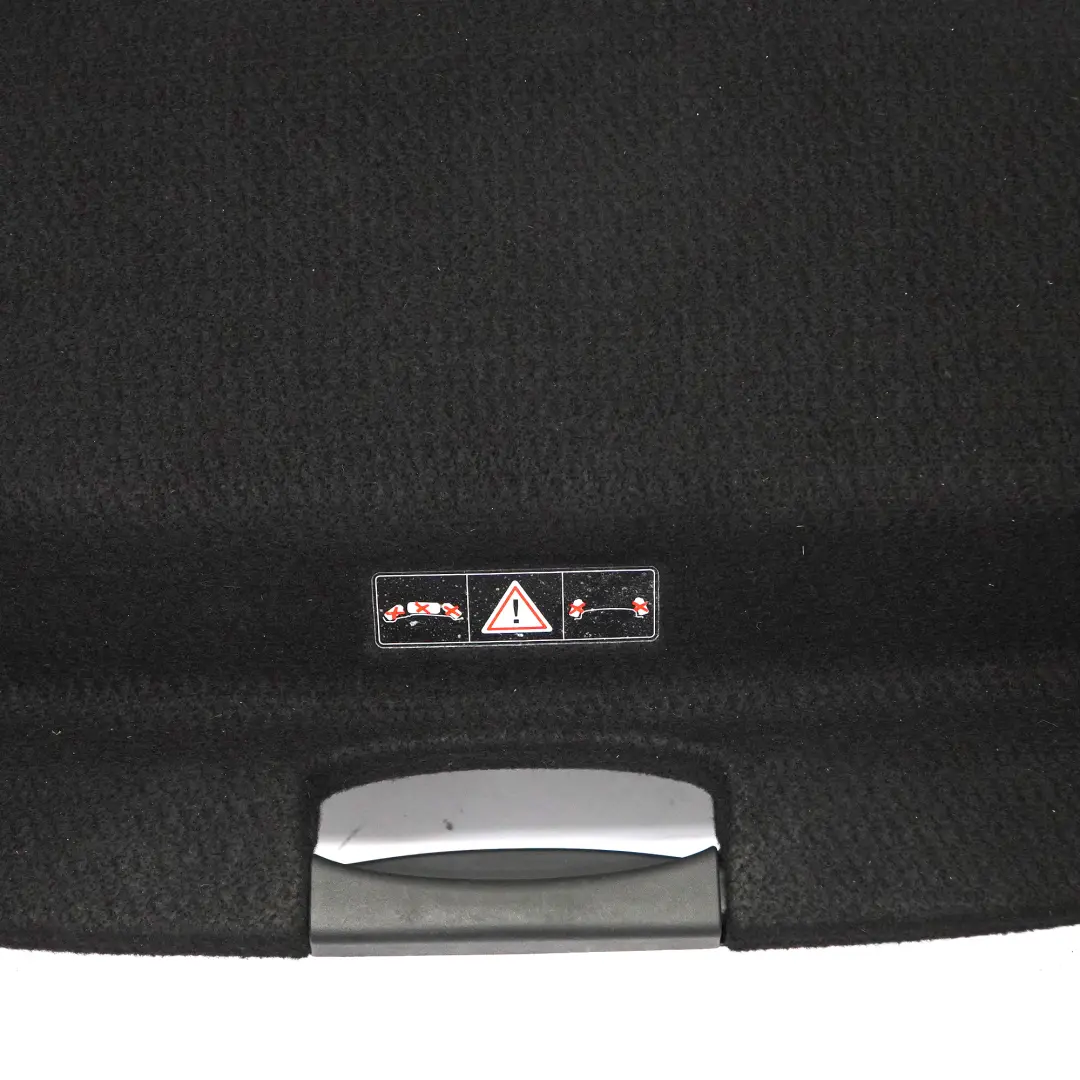 Mercedes SLK R172 Cubierta del panel posterior del estante Negro - SKU A1726900065 - Número de pieza A1726900065