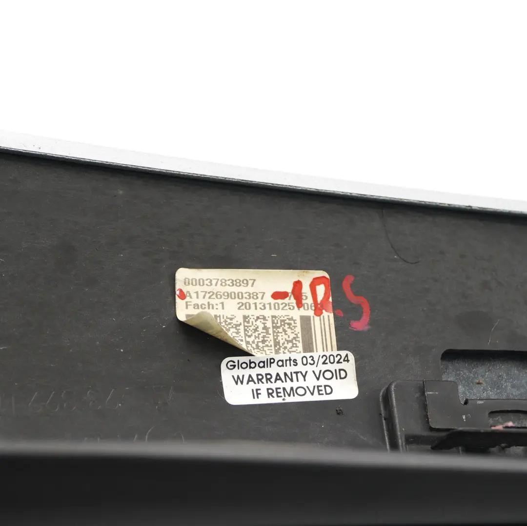 Mercedes SLK R172 Cubierta exterior pilar A izquierdo Iridium Silver - SKU A1726900387-IRS - Número de pieza A1726900387