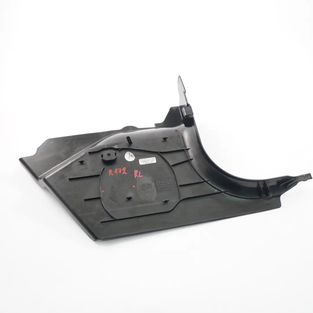 Pillar Cover Lower Left N/S Front Interior Trim to Mercedes SLK R172 A with Part number A1726901125 Mercedes SLK R172 A Pillar Cover Lower Left N/S Front Interior Trim - SKU rhd-A1726901125 - Part number A1726901125