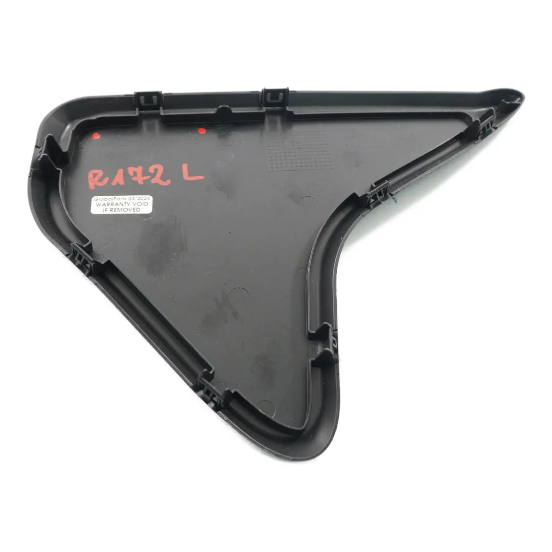  Cache Mercedes SLK R172 Couvercle de Coffre Intérieur Gauche Noir - SKU A1726930133 - Numéro de pièce A1726930133