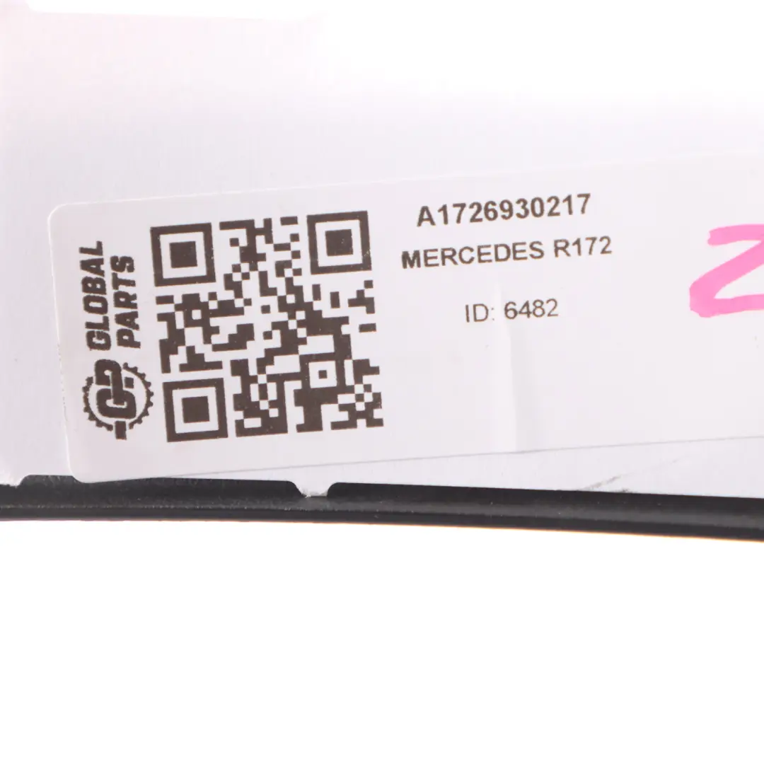 Boot Tailgate Trunk Lid Cover Panel Trim Right O/S to Mercedes R172 with Part number A1726930217 Mercedes R172 Boot Tailgate Trunk Lid Cover Panel Trim Right O/S - SKU A1726930217 - Part number A1726930217