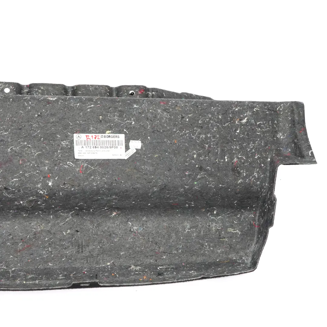 Trunk Carpet Floor Mat Liner Cover Trim to Mercedes SLK R172 Rear with Part number A1726940025 Mercedes SLK R172 Rear Trunk Carpet Floor Mat Liner Cover Trim - SKU A1726940025 - Part number A1726940025