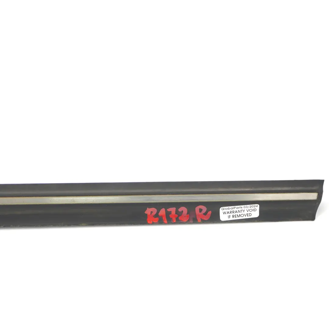 Window Rail Seal Right O/S Sealing Strip Trim to Mercedes SLK R172 with Part number A1727200224 Mercedes SLK R172 Window Rail Seal Right O/S Sealing Strip Trim - SKU A1727200224 - Part number A1727200224