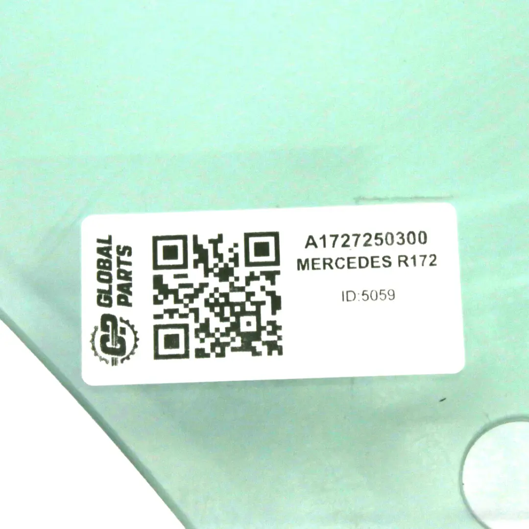 Fenêtre Latérale Porte Avant Vitrage Vert AS2 pour Mercedes SLK R172 à propos du numéro de pièce A1727250300 Mercedes SLK R172 Fenêtre Latérale Porte Avant Vitrage Vert AS2 - SKU A1727250300 - Numéro de pièce A1727250300