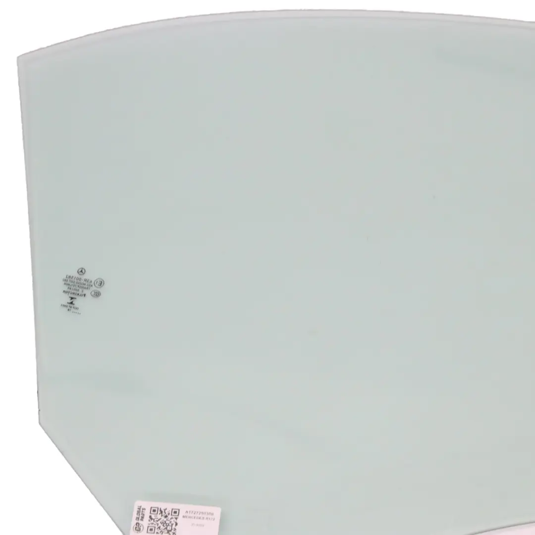 Side Window Front Door Left N/S Glazing Green AS2 to Mercedes SLK R172 with Part number A1727250300 Mercedes SLK R172 Side Window Front Door Left N/S Glazing Green AS2 - SKU A1727250300 - Part number A1727250300