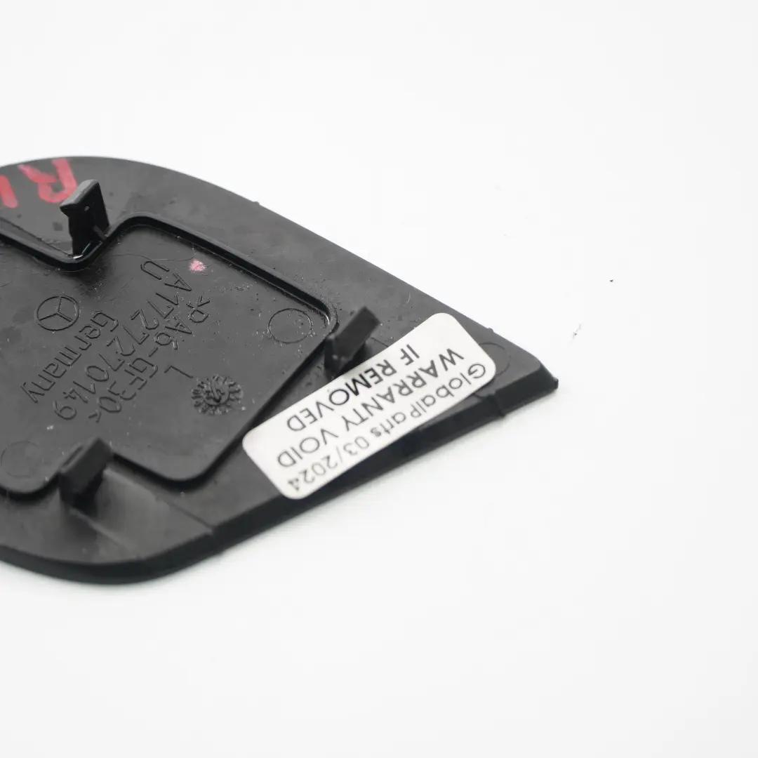 Tür karte Abdeckung Cap Trim vorne links Schwarz für Mercedes SLK R172 mit Teilenummer A1727270149 Mercedes SLK R172 Tür karte Abdeckung Cap Trim vorne links Schwarz - SKU A1727270149 - Teilenummer A1727270149