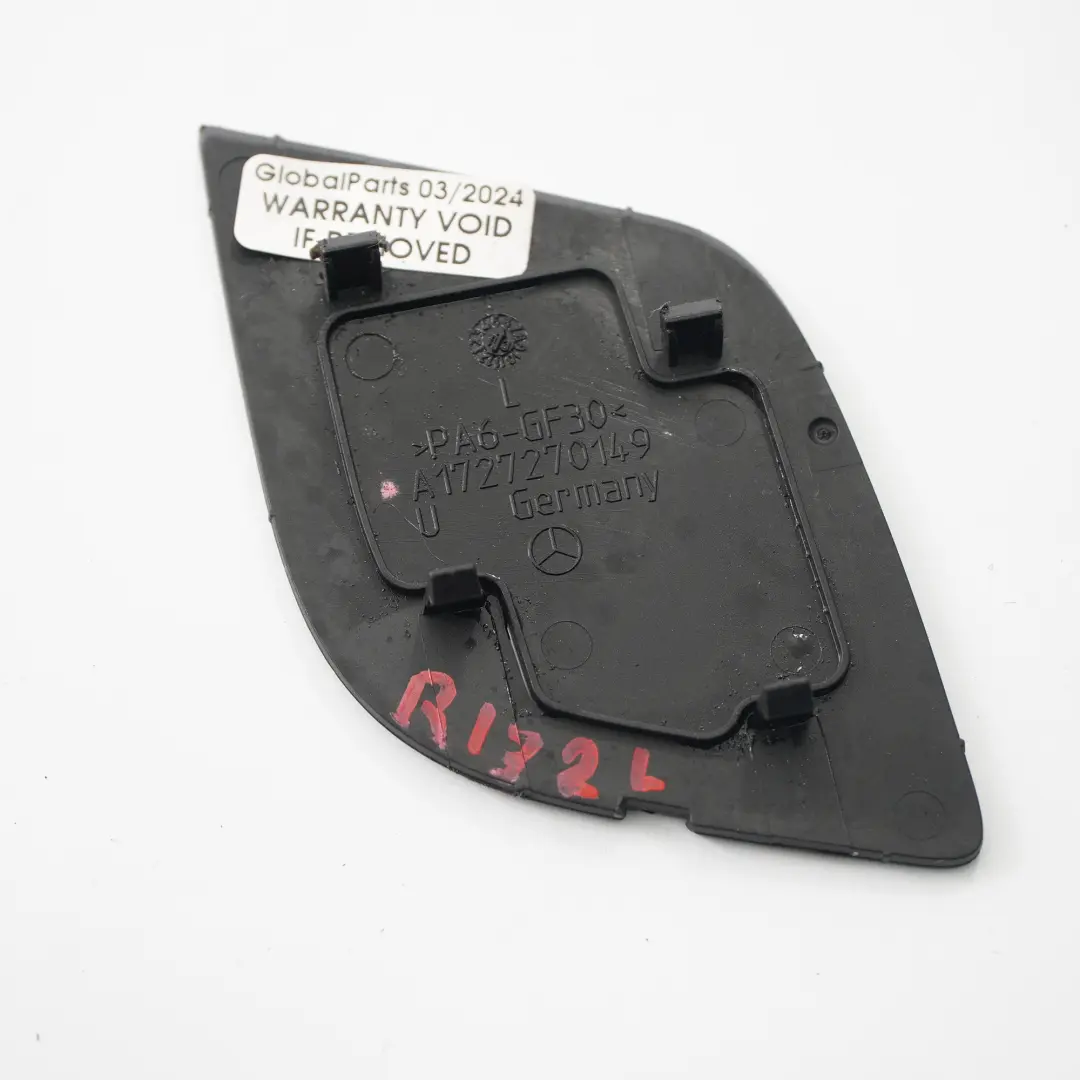 Tapa Tarjeta de Puerta Delantera Izquierda Negro para Mercedes SLK R172 con número de pieza A1727270149 Mercedes SLK R172 Tapa Tarjeta de Puerta Delantera Izquierda Negro - SKU A1727270149 - Número de pieza A1727270149