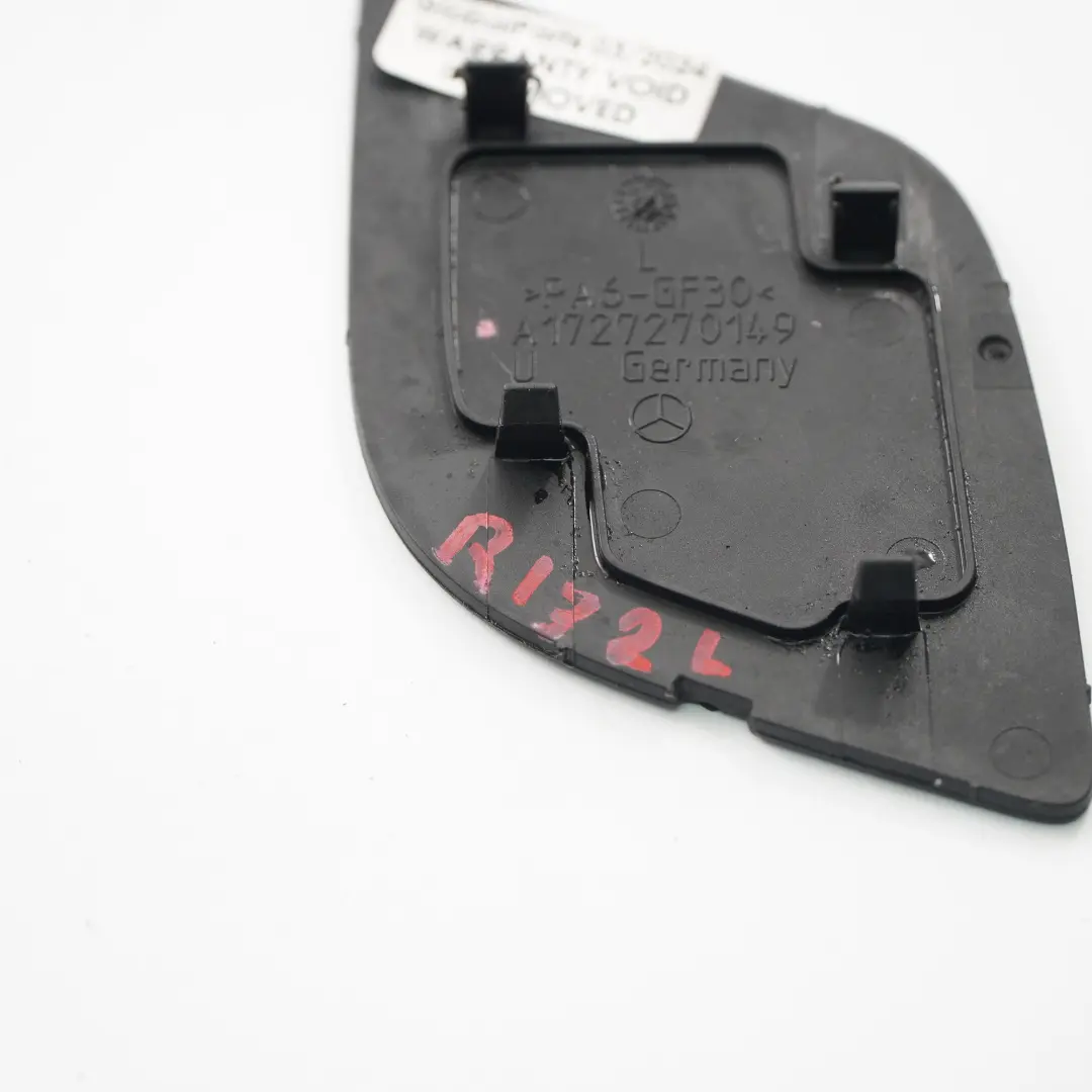 Coperchio scheda porta Rivestimento anteriore sinistro per Mercedes R172 con numero di parte A1727270149 Mercedes R172 Coperchio scheda porta Rivestimento anteriore sinistro - SKU A1727270149 - Numero di parte A1727270149