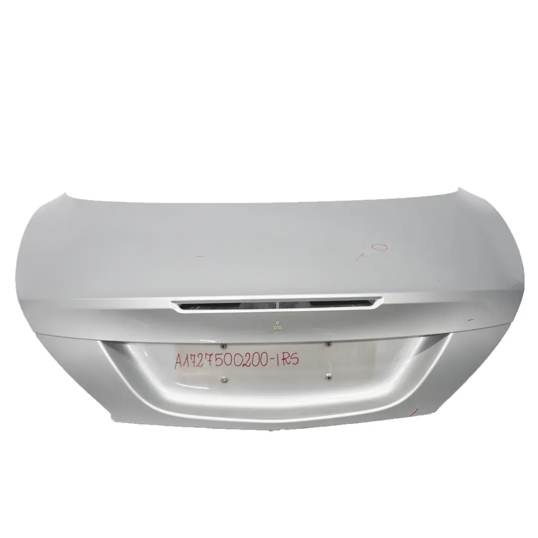 Boot Trunk Lid Tailgate Panel Saloon Iridium Silver - 775 to Mercedes SLK R172 with Part number A1727500200 Mercedes SLK R172 Boot Trunk Lid Tailgate Panel Saloon Iridium Silver - 775 - SKU A1727500200-IRS - Part number A1727500200