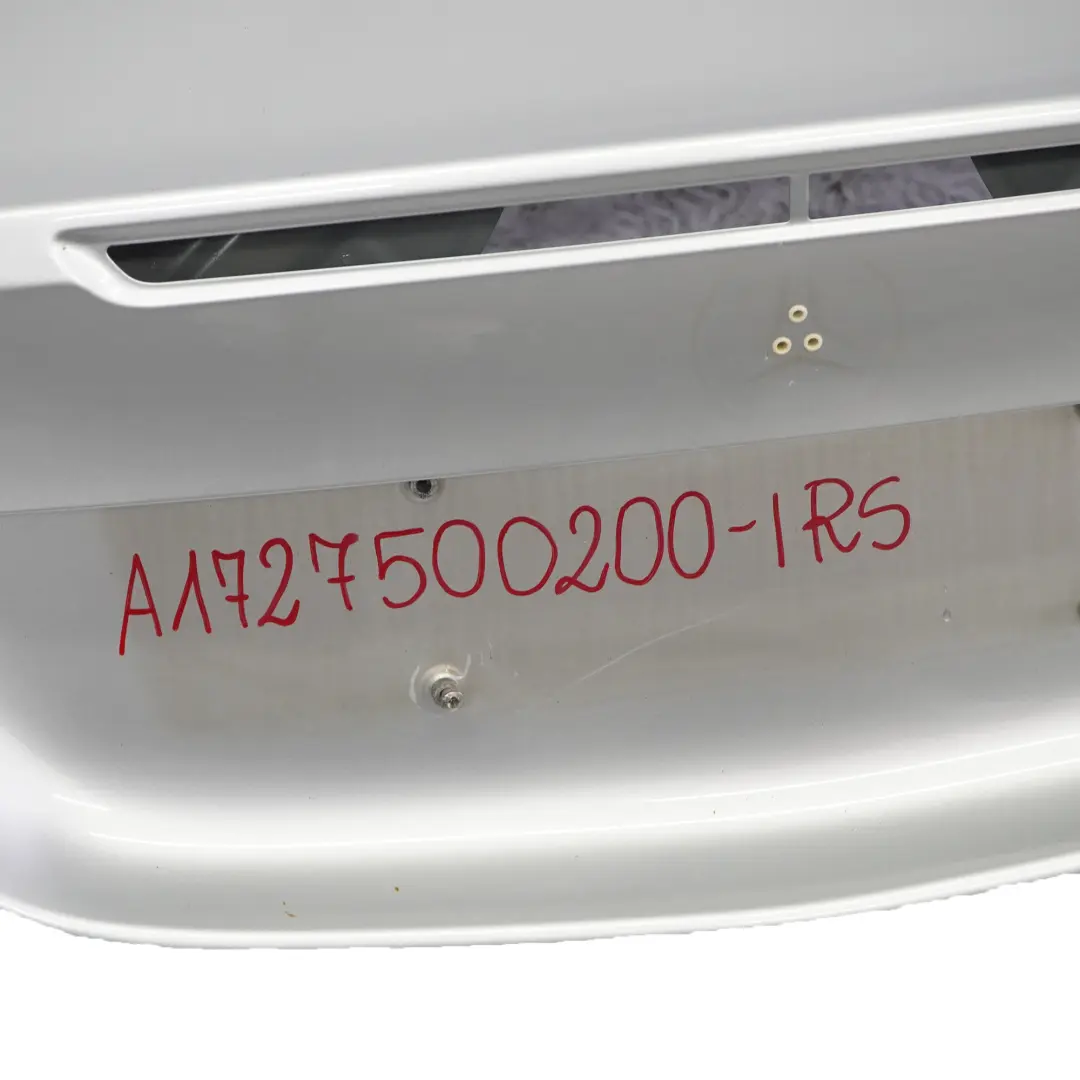 Boot Trunk Lid Tailgate Panel Saloon Iridium Silver - 775 to Mercedes SLK R172 with Part number A1727500200 Mercedes SLK R172 Boot Trunk Lid Tailgate Panel Saloon Iridium Silver - 775 - SKU A1727500200-IRS - Part number A1727500200
