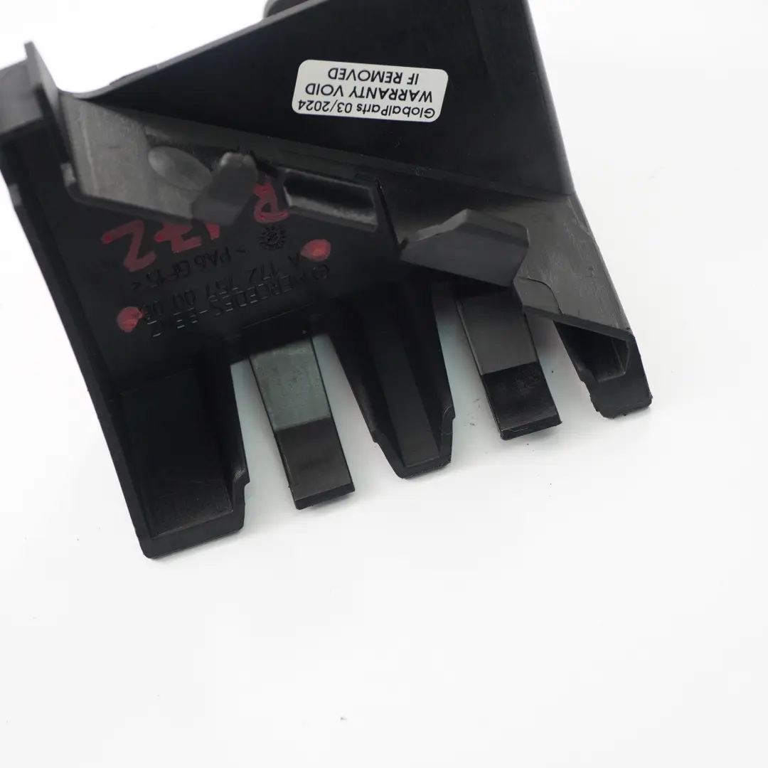 Trunk Lid Lock Protection Cover to Cover Mercedes SLK R172 Roadster with Part number A1727570008 Cover Mercedes SLK R172 Roadster Trunk Lid Lock Protection Cover - SKU A1727570008 - Part number A1727570008